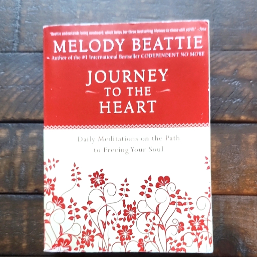 Melody Beattie Red and White Book